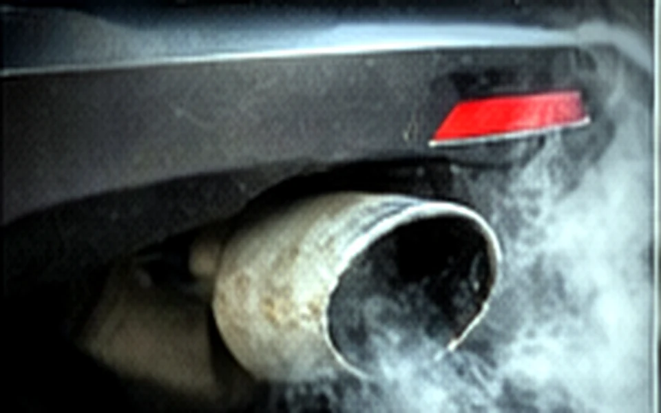 Illustration pollution et voyant moteur